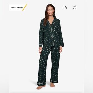 Eberjey Gisele Printed Long PJ Set